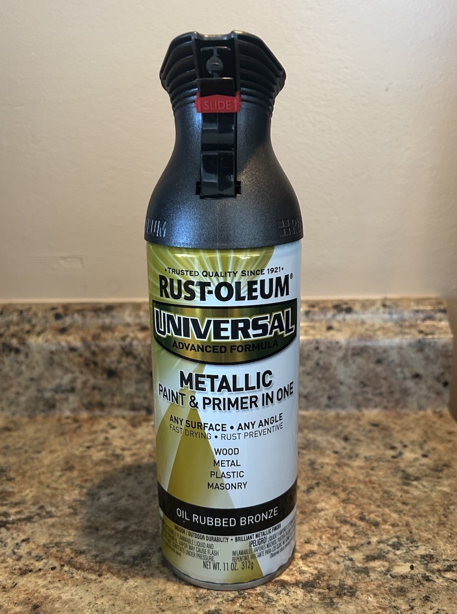 Rust-Oleum 249131 Universal All Surface Spray Paint, Oil Rubbed Bronze 11 Oz