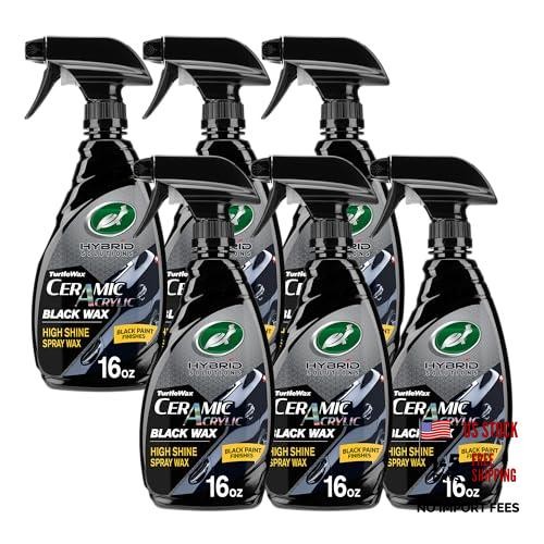 Hybrid Solutions Ceramic Acrylic Black Car Wax Spray, Restores Apperance of