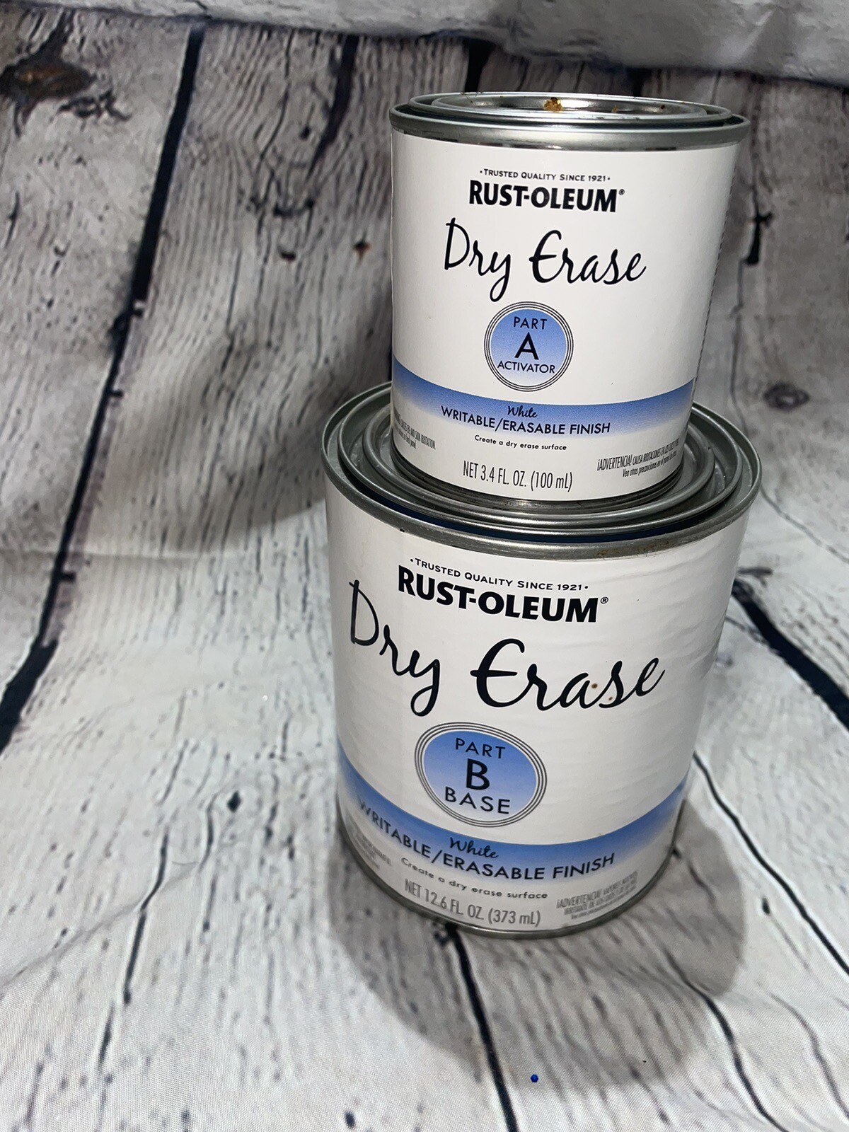 Rust-Oleum Dry Erase Kit Writeable Erasable Finish! Walls- Doors-More 16 FL Oz