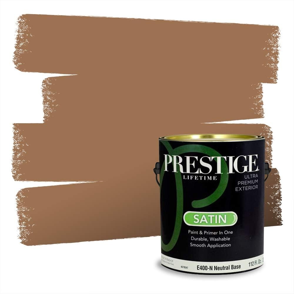 Exterior Paint & Primer in One – Satin Acrylic Latex, 1 Gallon, Low-VOC