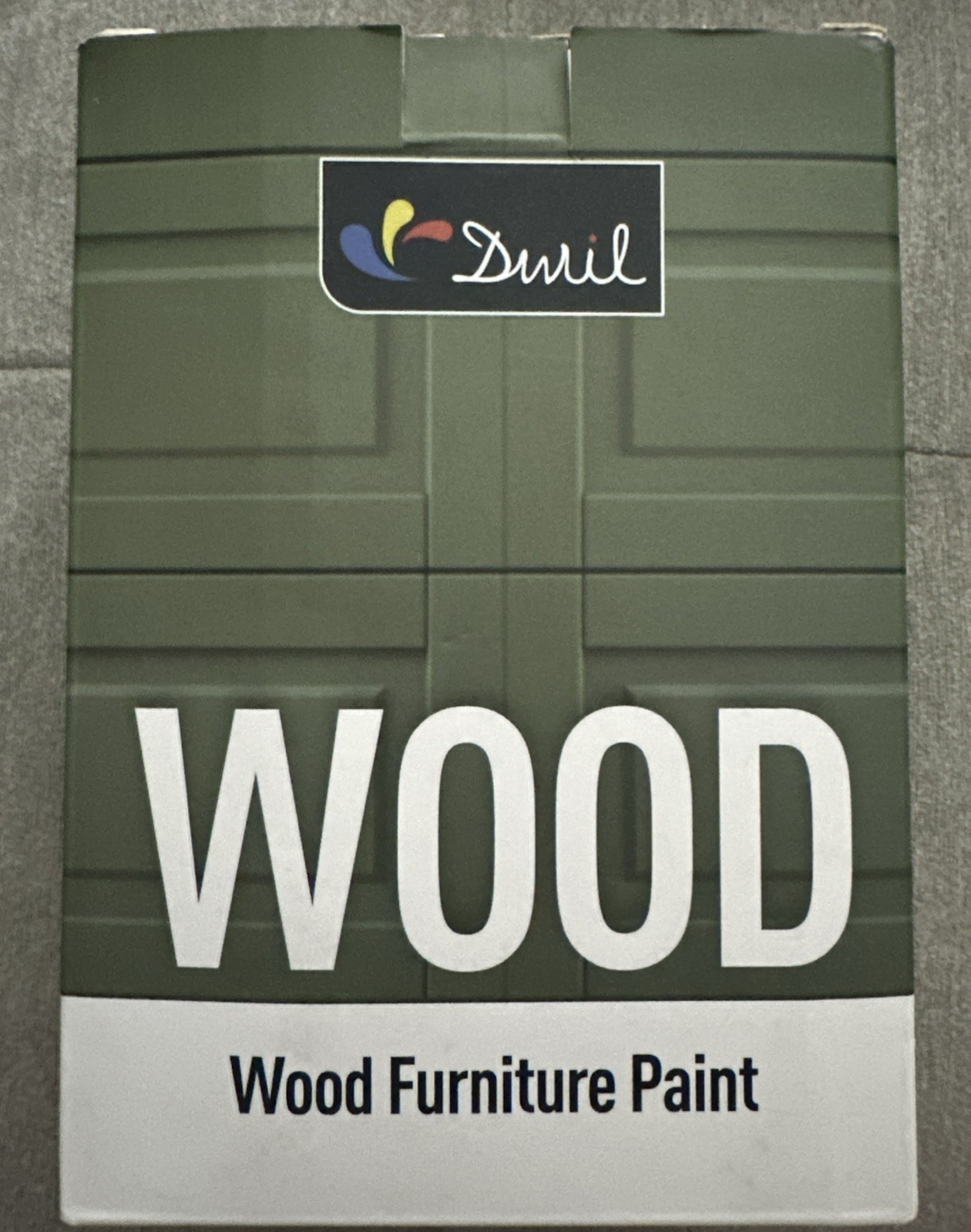 DWIL Wood Paint Kit Furniture Crafts Paint BLACK 500g 16oz New All In One
