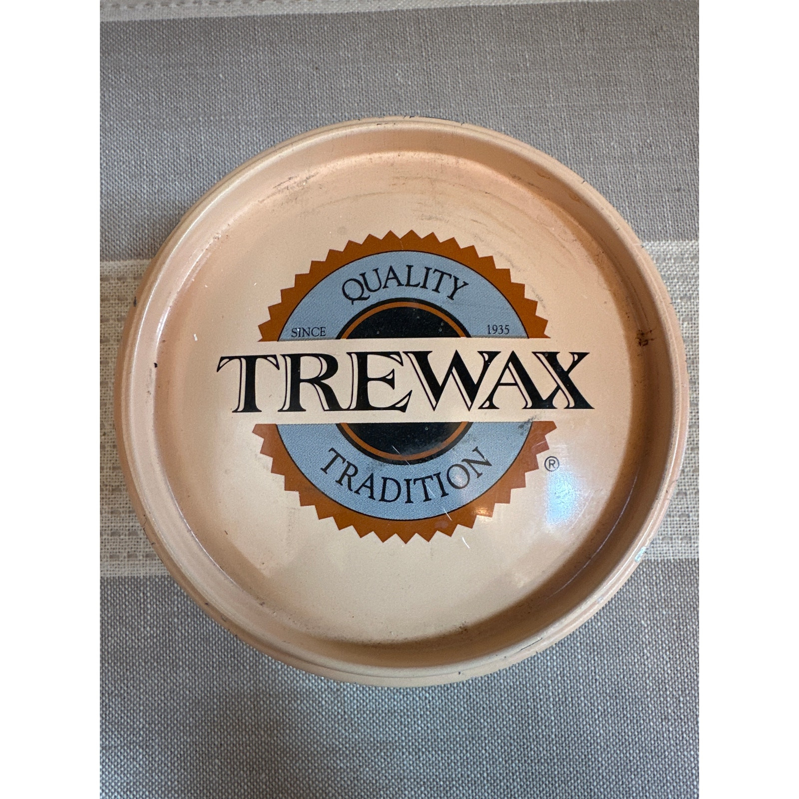 Older Trewax -Clear Paste w Carnauba for Floors Furniture Woodwork 75% full