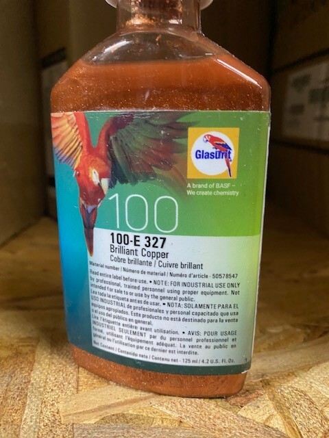 Glasurit 100-E-327, Brillant Copper, 0.5 L / 16.9 oz, EXP 07/2025