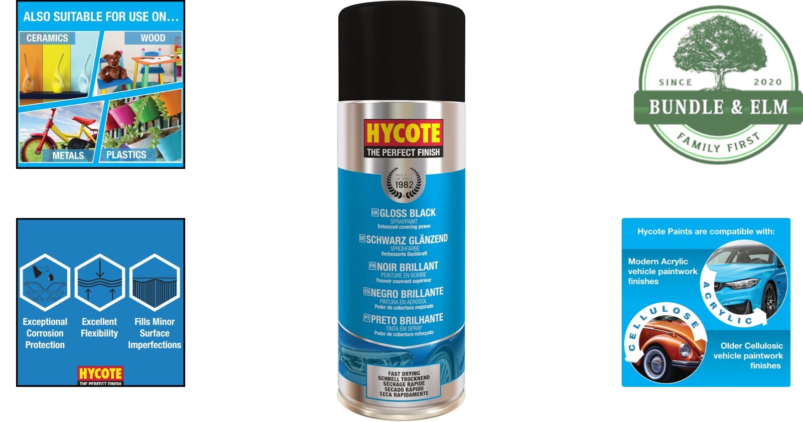 Fade Resistant Gloss Black Paint, Ideal for Indoor and Outdoor Applications