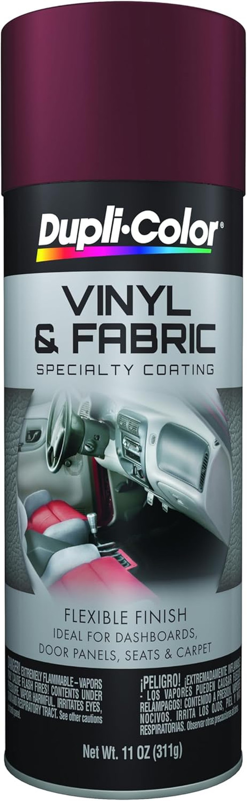 HVP110 Vinyl and Fabric Coating Spray Paint – Burgundy – 11 Oz Aerosol Can