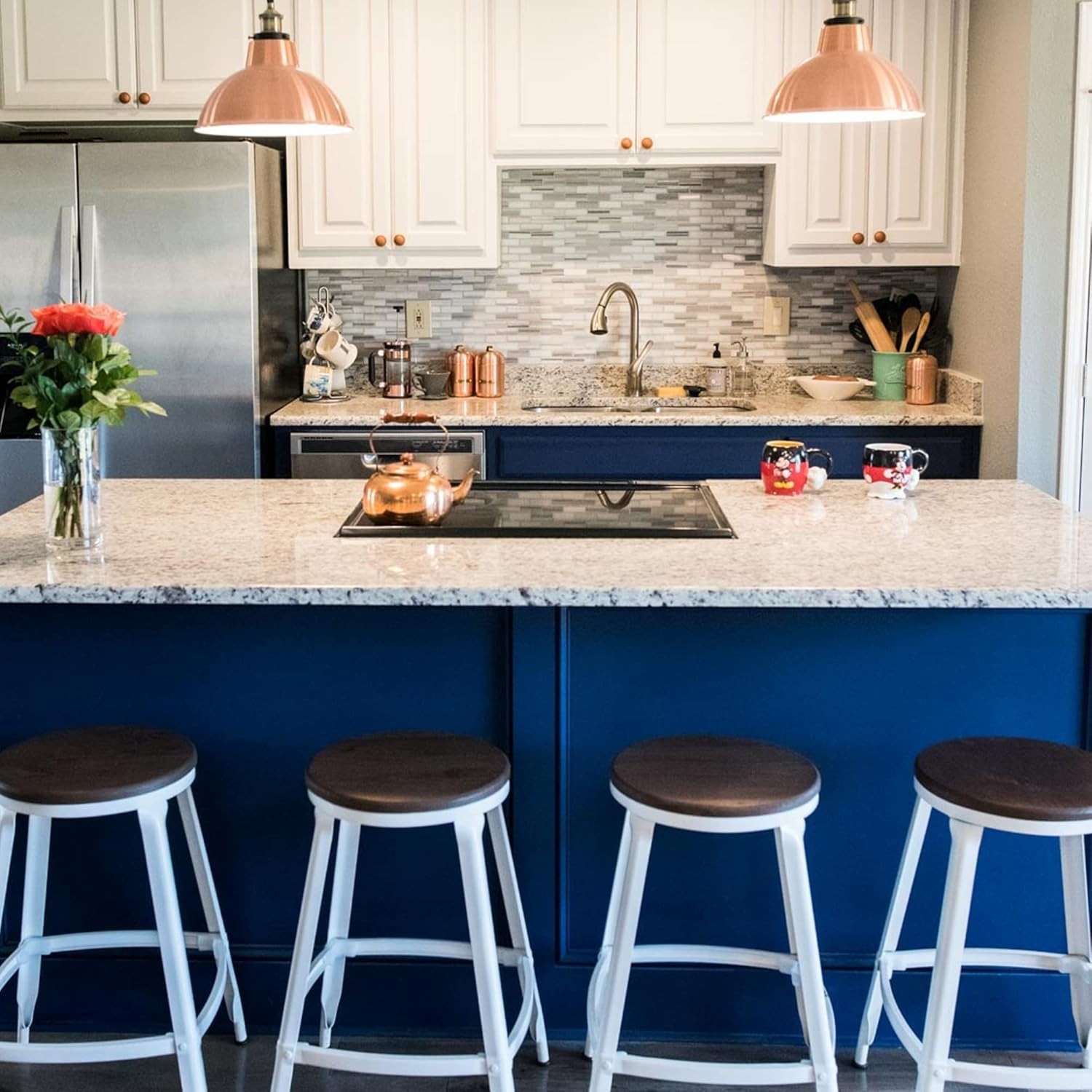 Fast-Drying Matte Finish Paint for Furniture, Doors – Navy
