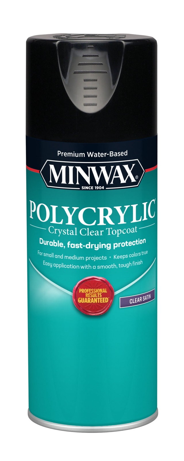 (2 pack) Polycrylic Protective Finish, Clear Satin, Clear, 11.5 oz