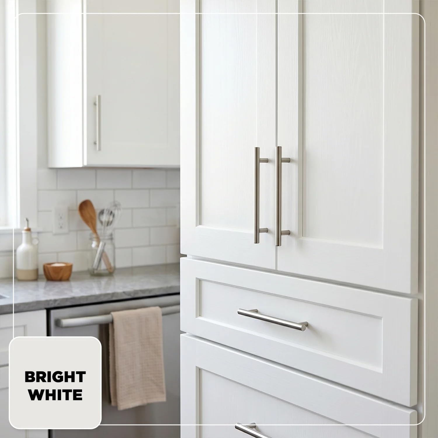 Smoked Gray Flecks Countertop Makeover Kit with Paint, Sealer, Flecks, and To…