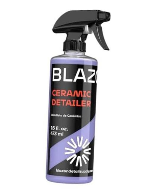 Ceramic Detailer Spray Coating- Hydrophobic Shine & Surface Protection-