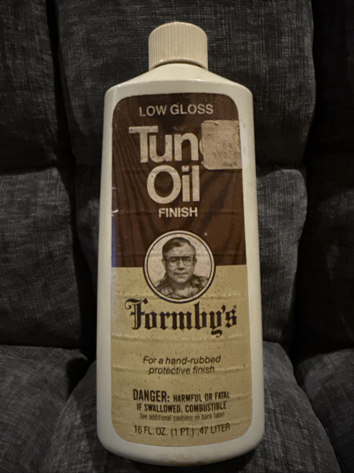 Vintage Formby’s LOW Gloss Tung Oil Finish Hand Rubbed 16 fl oz Full