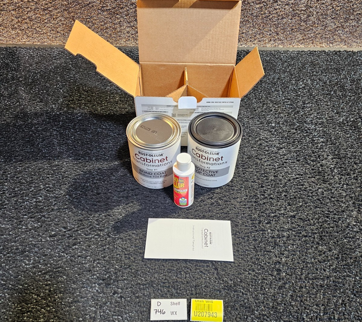 Rust-Oleum 374679 Cabinet Transformations System Coating Midtone Tint Base