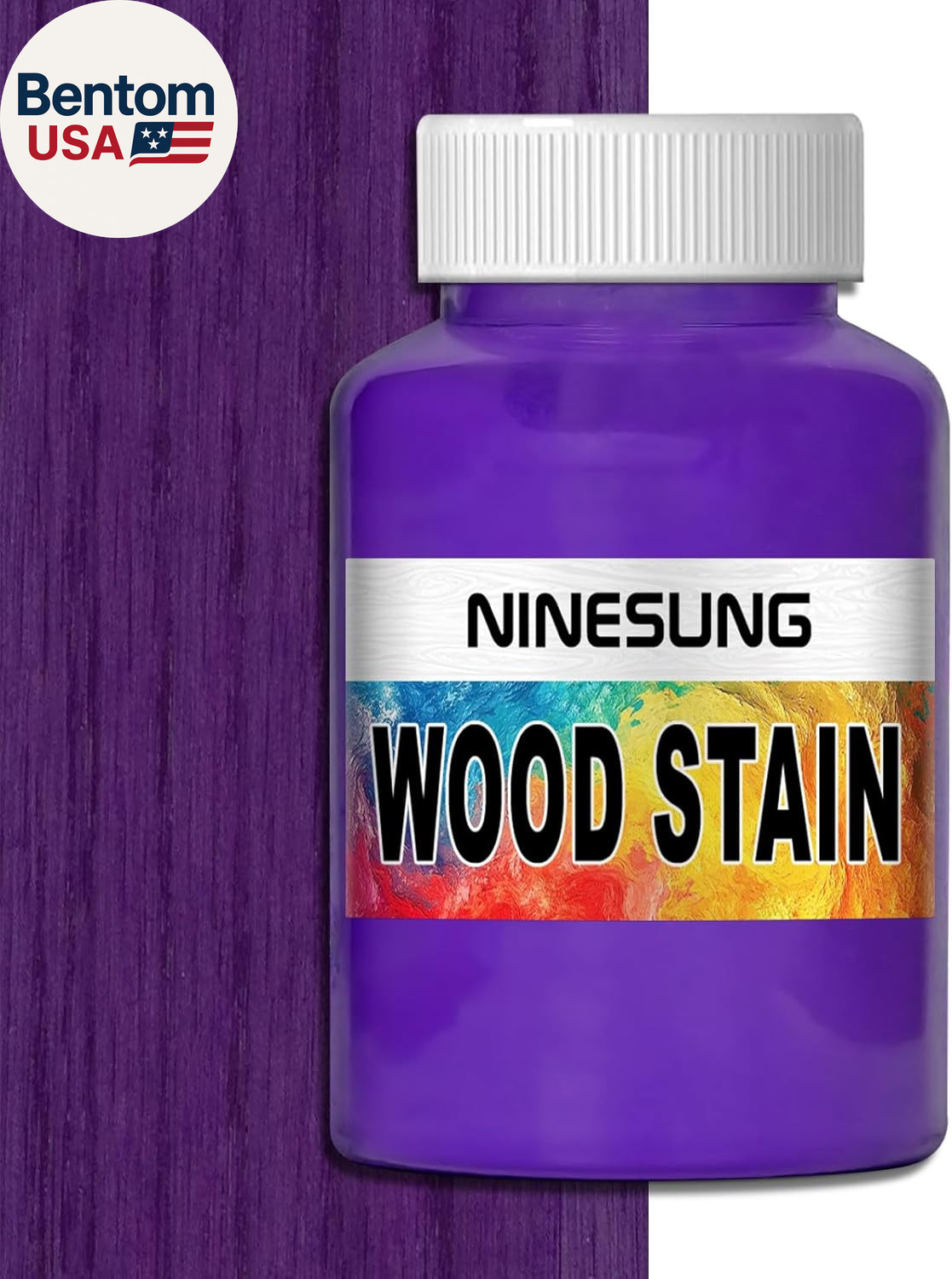Purple Wood Stain | Wood Dye Powder for Indoor and Outdoor | Furniture Dye | Fas
