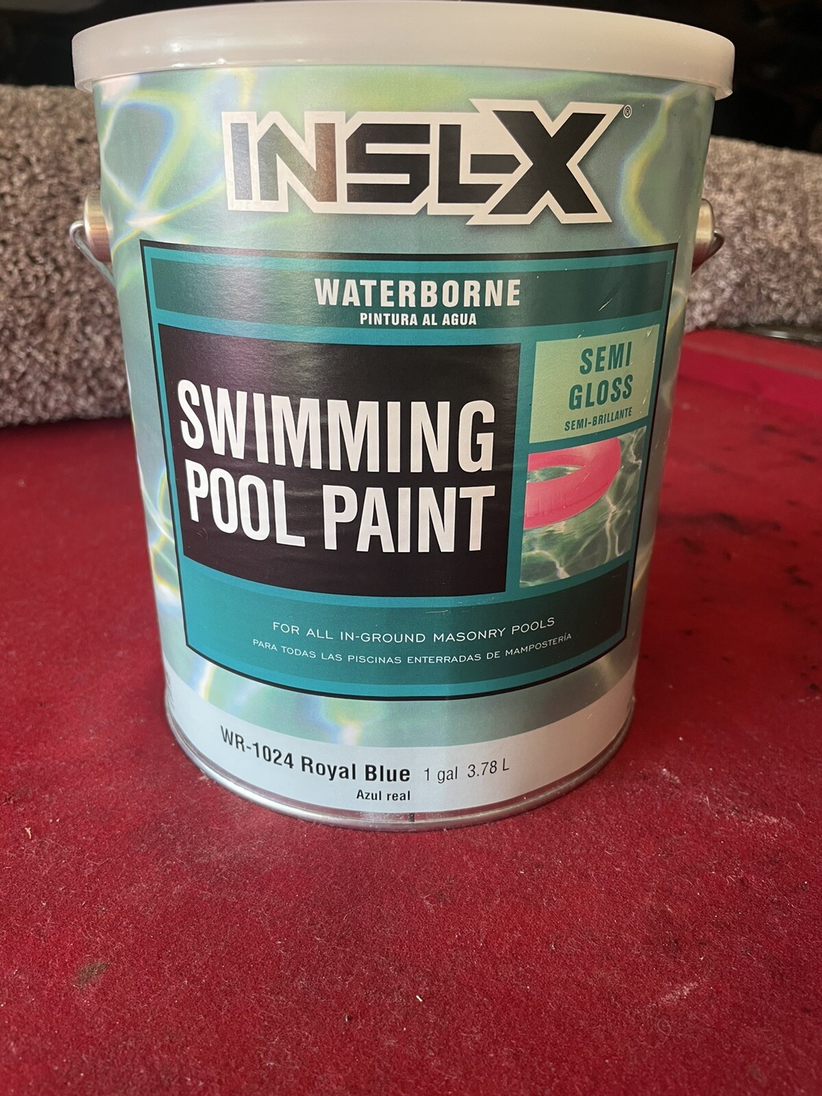 ACRYLIC POLYMER SWIMMING POOL PAINT -1 GALLON