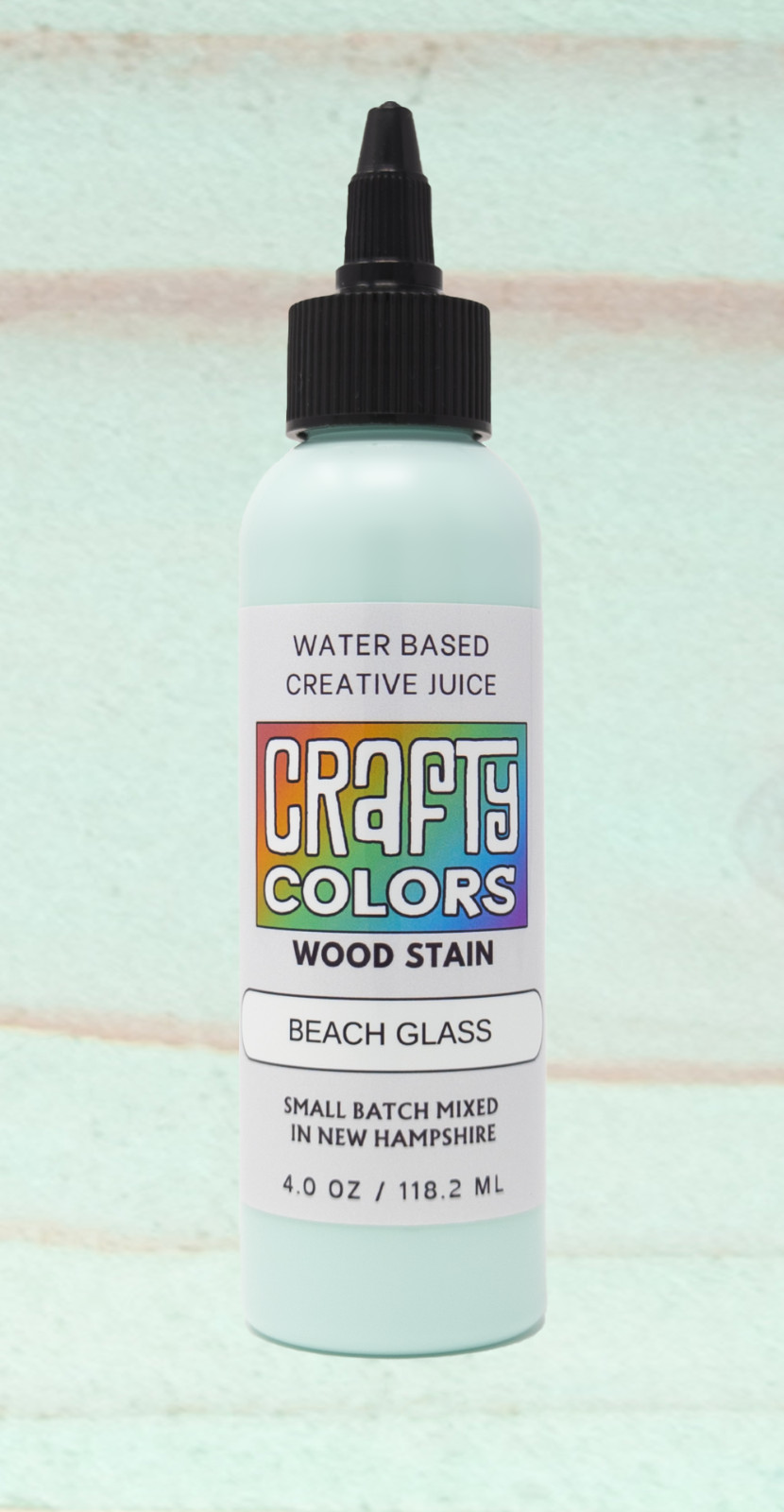 Mint Green Wood Stain – Crafty Colors Vibrant Water Based Wood Stains