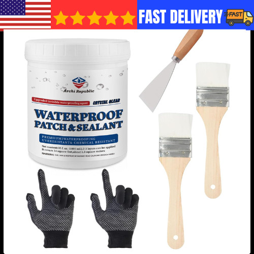 Archi Republic Clear Waterproofer – Highly Effective Waterproofing Coating That