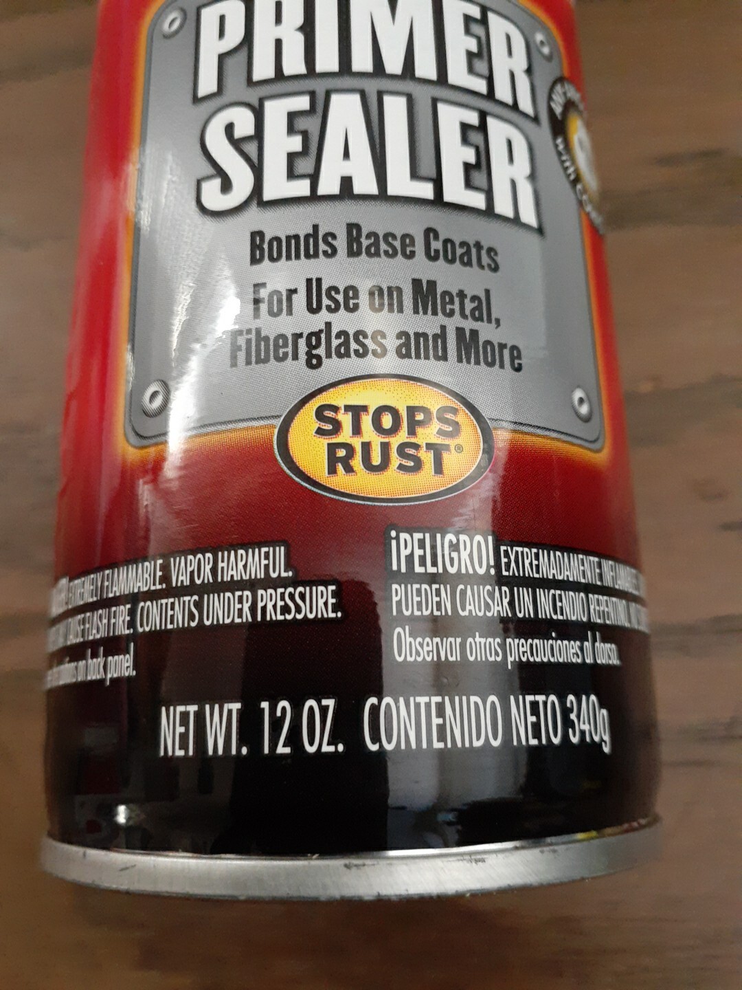 Rust-Oleum PRIMER SEALER 12 oz. Automotive GRAY Smooth Fast-Drying Metal 249321