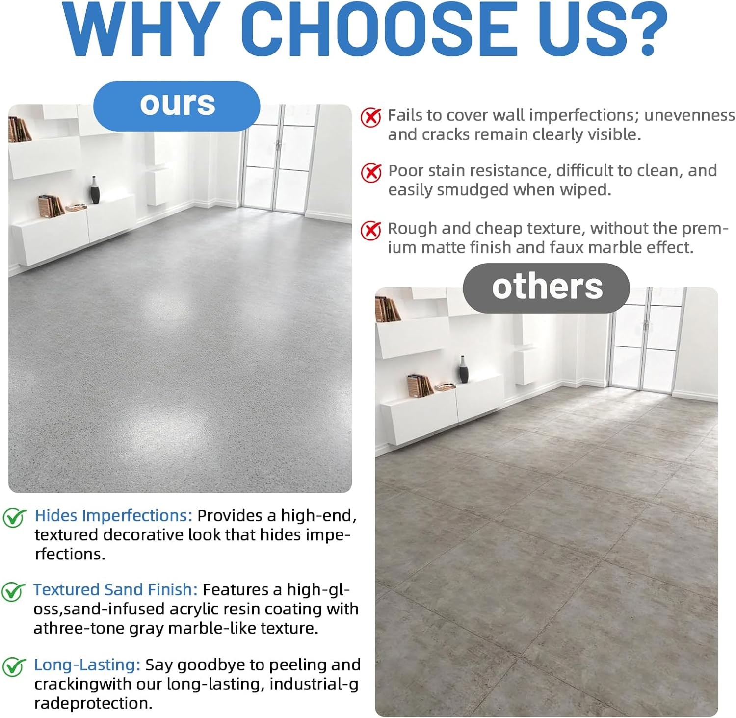 Epoxy Colored Sand Floor Paint, Epoxy Floor Paint For Concrete, High-Gloss Self-