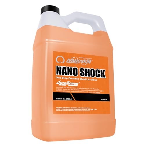 NANO SHOCK One-Step Ceramic Shield & Gloss 1 Gallon – 128 Fl Oz (Pack of 1)