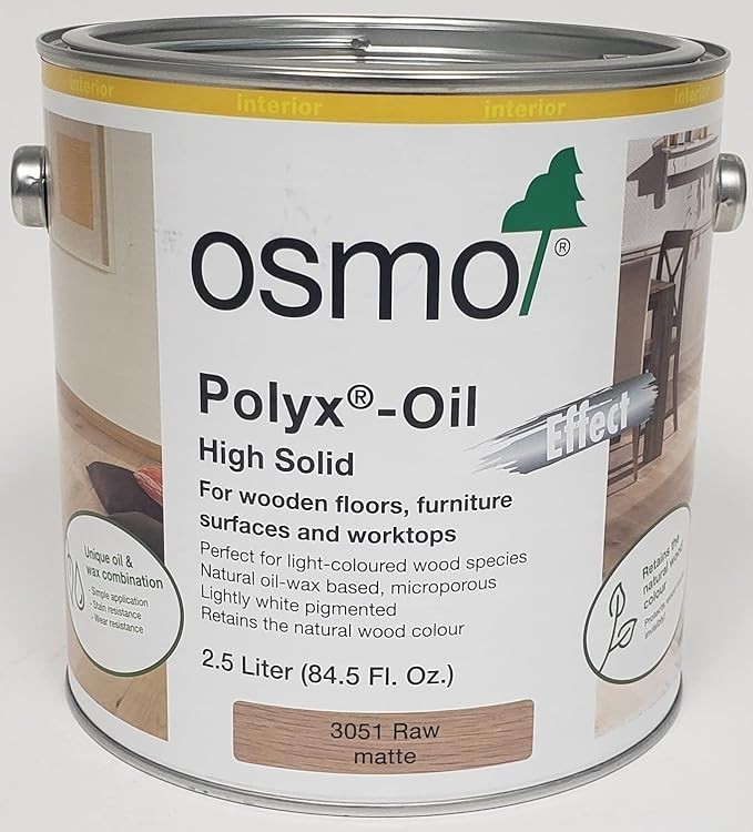 OSMO Polyx-Oil 3051 Raw 2.5 Liter Matte NEW