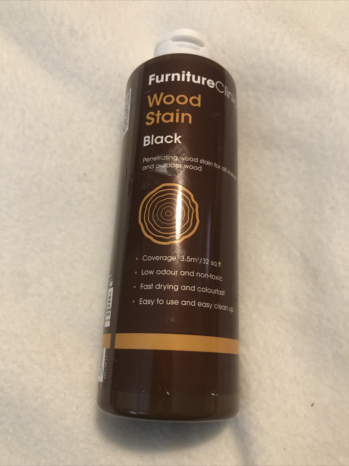 Interior Wood Varnish | Extra Tough Water-Based Varnish for 500 ml Black