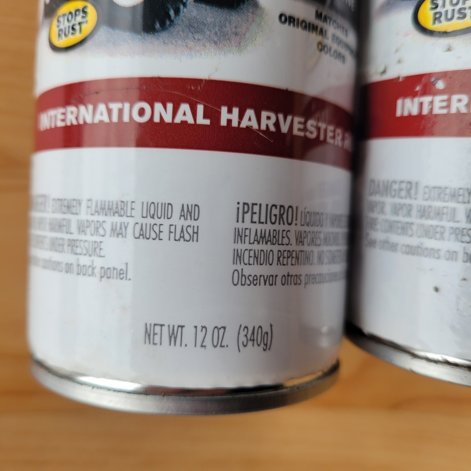 Rustoleum International Harvester Red Spray Paint -2 CANS- 12 oz each #280127