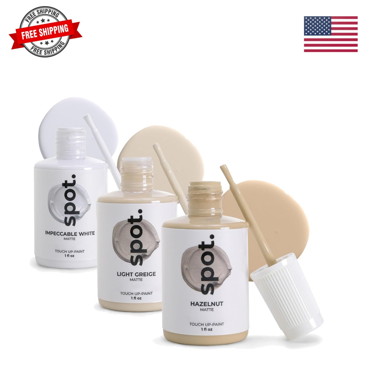 Touch-Up Paint | Matte Finish for Cabinets, Walls, Doors & Furniture | Multi-…