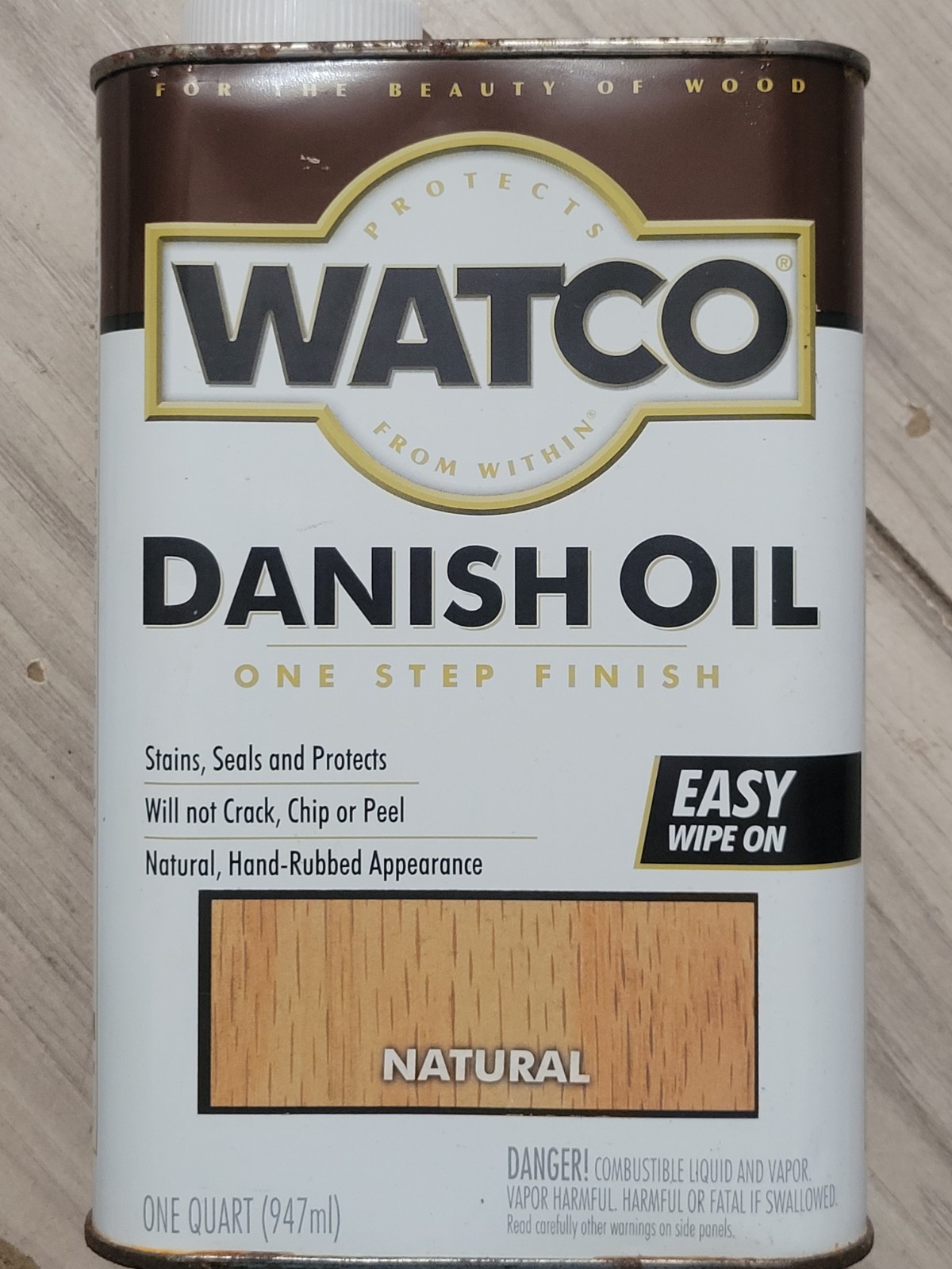 Watco Danish Oil One Step Finish
