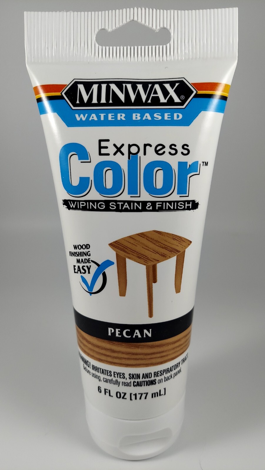 Miniwax Express Color Pecan 6 Oz Water Based Wiping Stain and Finish VHTF