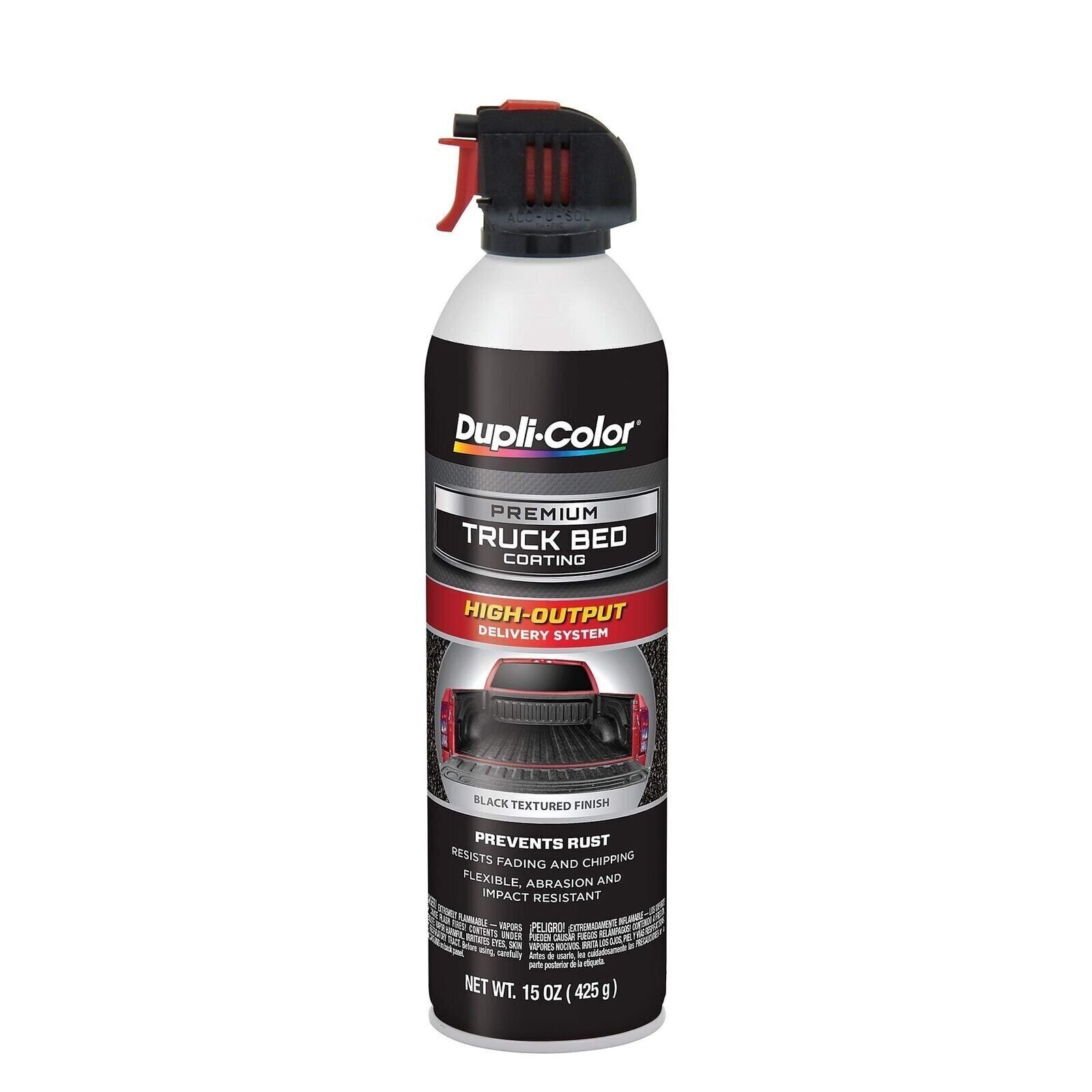 Dupli-Color ETR350007 Premium Truck Bed Coating, Black, 15 oz.