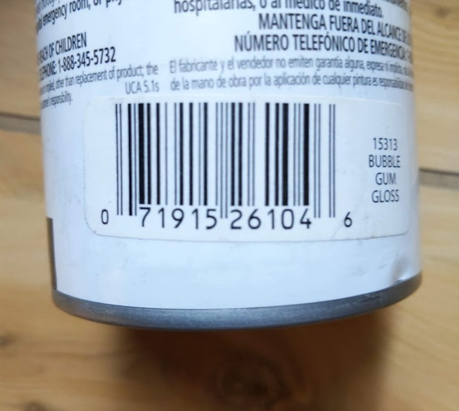 Valspar Outdoor Color Spray Paint 12oz BUBBLE GUM GLOSS Anti-Rust 15313 NEW