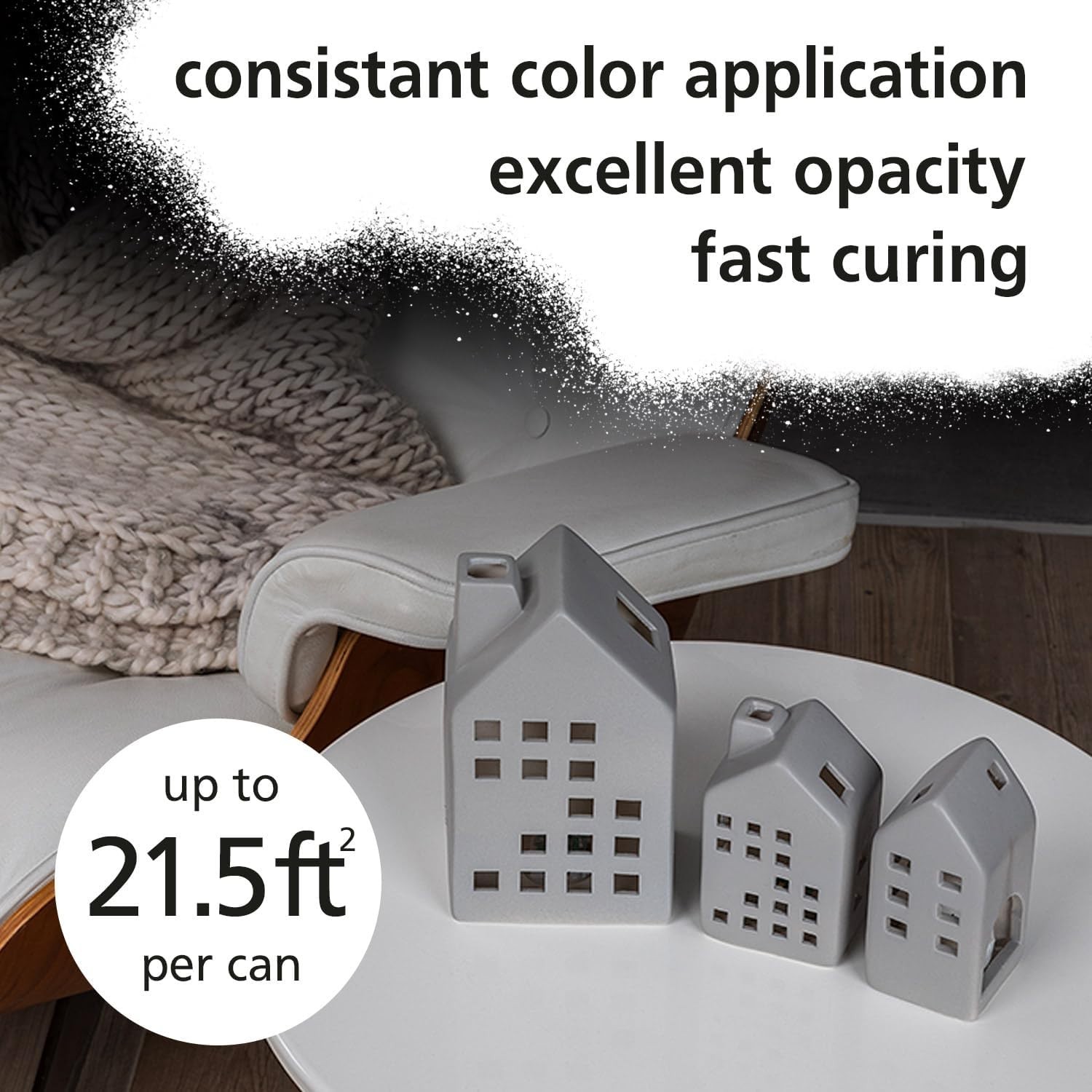Odorless and Eco-Friendly Crystal Clear Spray Paint – Fast Drying & UV Resistant