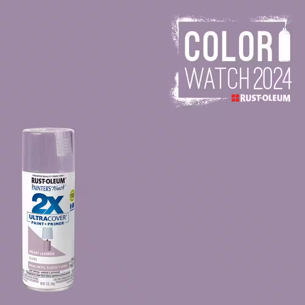 12 Oz. Gloss Dreamy Lavender General Purpose Spray Paint (Case of 6)