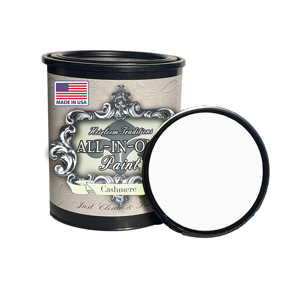 ALL-IN-ONE Paint by Heirloom Traditions – Cashmere (True White) – 32 Fl Oz
