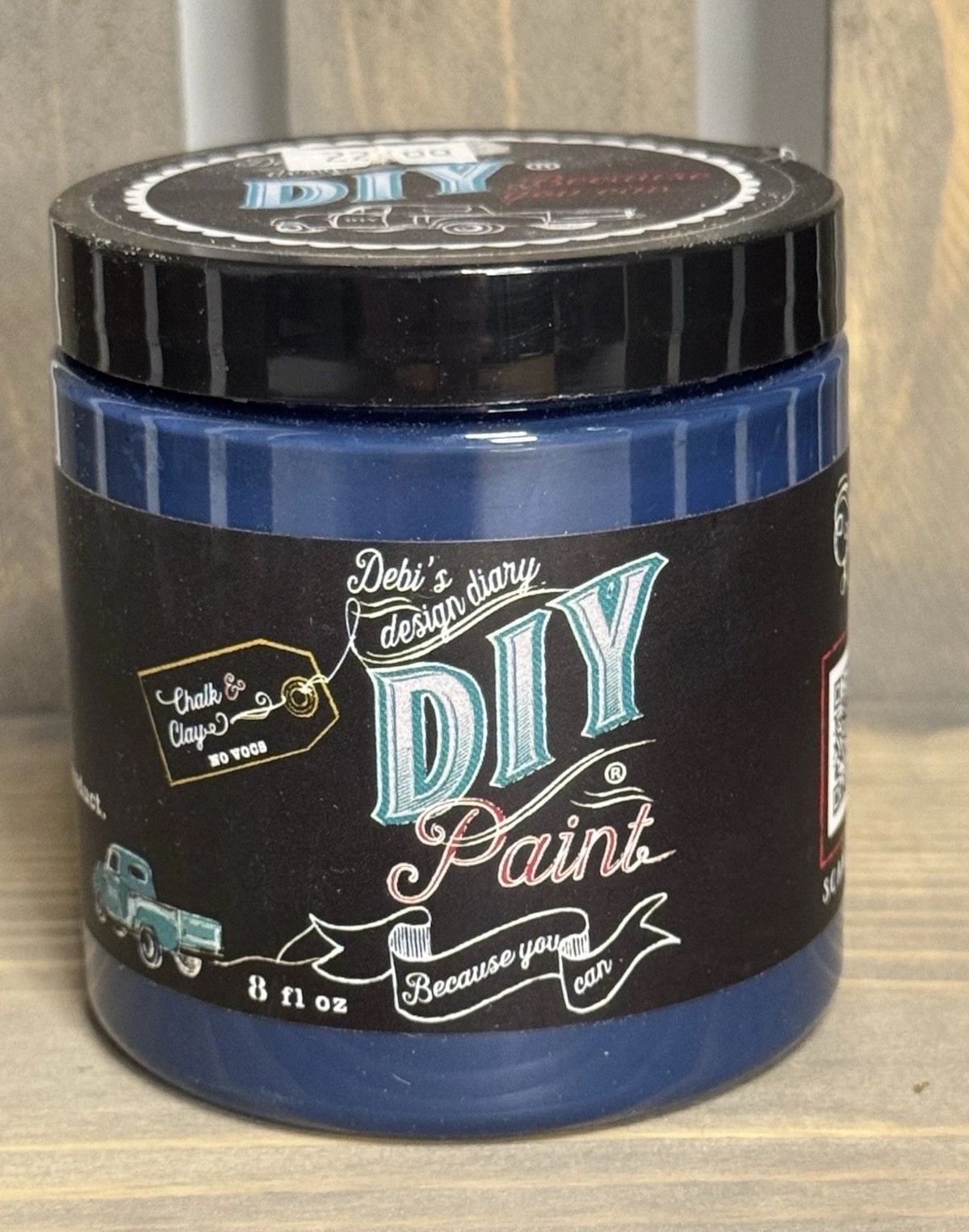 Debi’s Design Diary DIY Paint in “Hey Sailor” 8floz Clay BasedChalk Paint