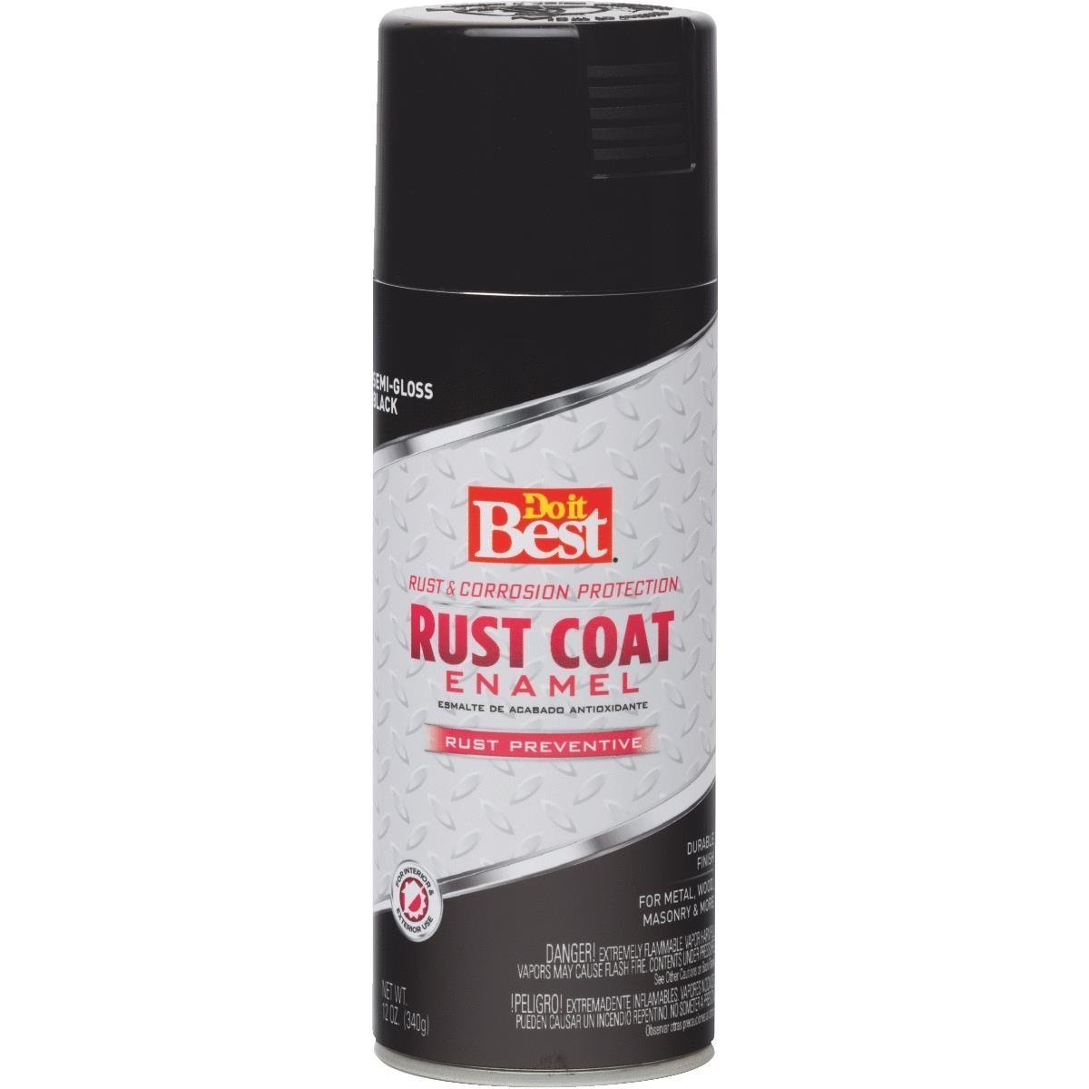 (6 PACK) RUST COAT ENAMEL ANTI-RUST SPRAY PAINT – VARIOUS COLORS AVAILABLE