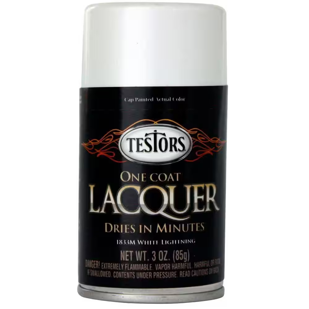 3 Oz. White Lightning Lacquer Spray Paint (3-Pack)