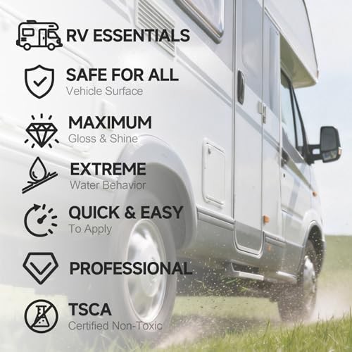 RV Accessories for Outside, Ceramic Coating for RV Polish 32 Fl Oz (Pack of 1)
