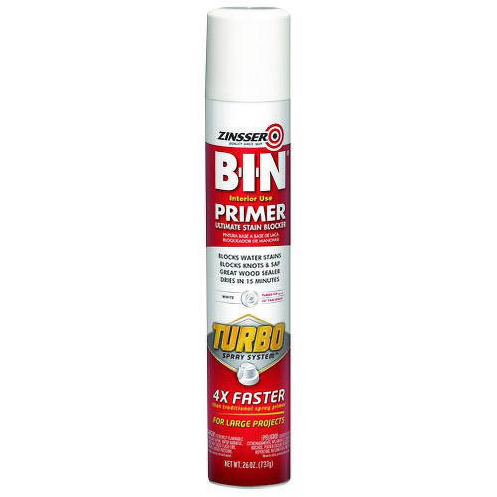 Rustoleum 356880 Bin Aerosol Primer Turbo Spray 26 Oz White