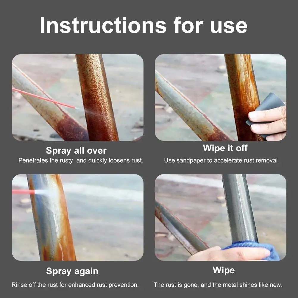 Multifunctional Rust Prevention Spray Lubricant Cleaner Auto Mechanical Parts