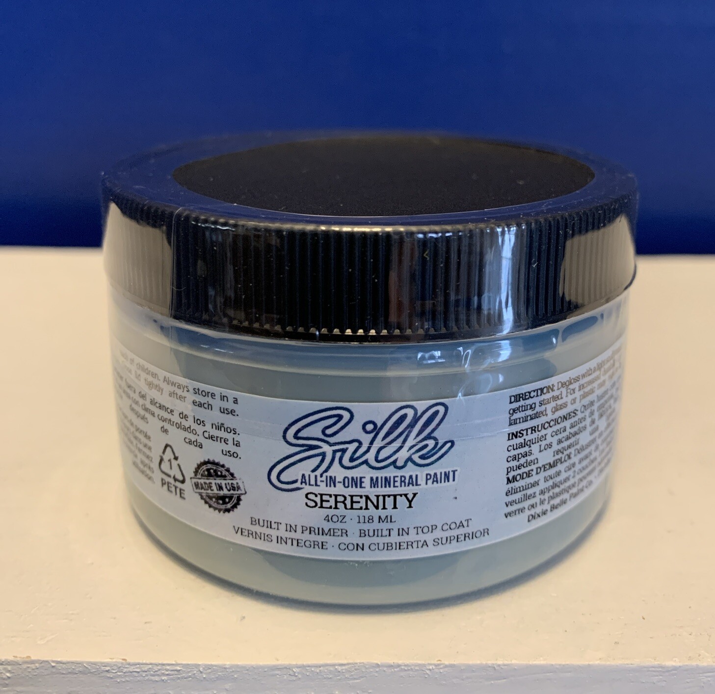 DIXIE BELLE ~ Silk Mineral Paint ~ SERENITY ~ 4 OZ ~ New and Sealed