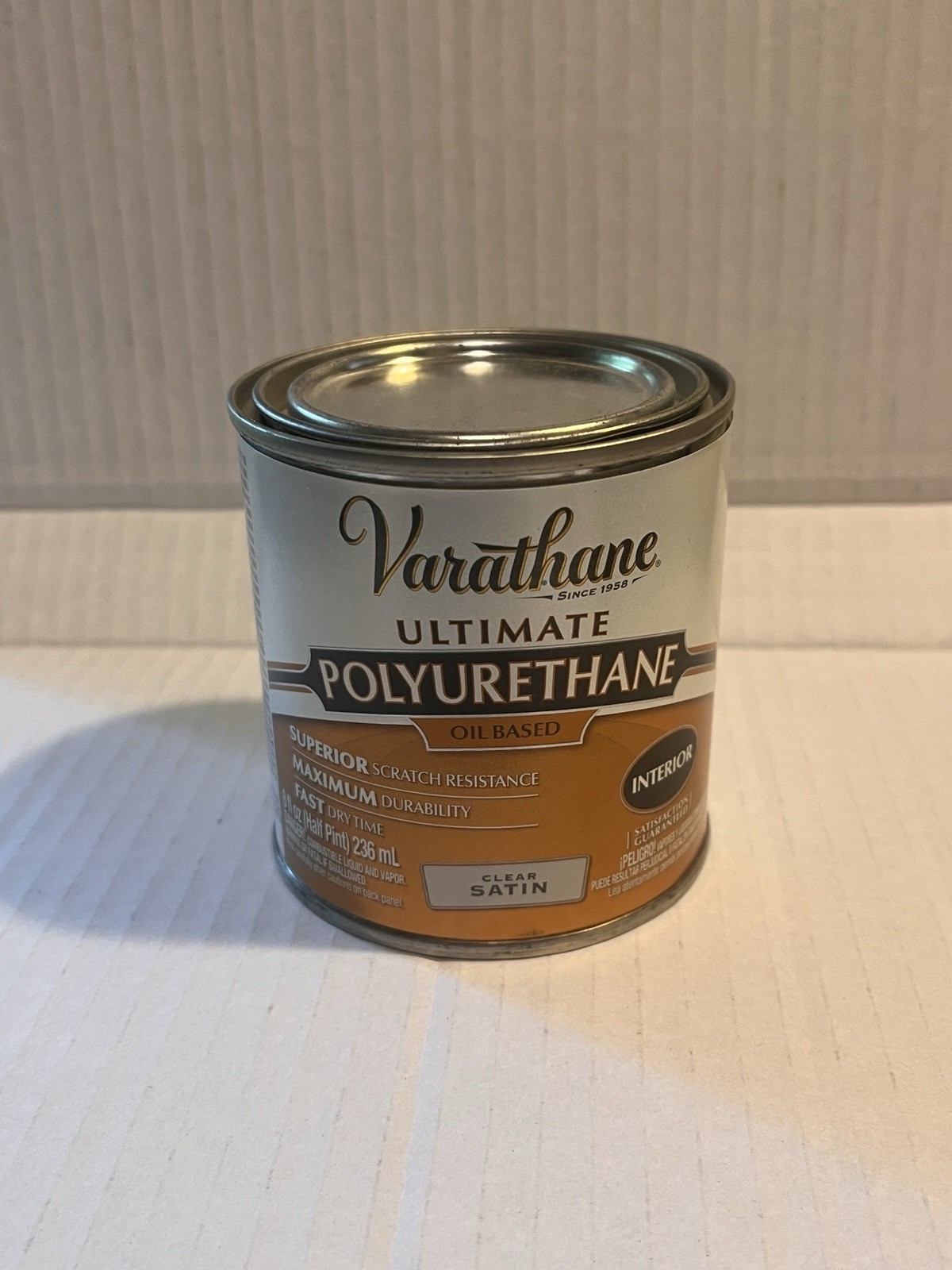 Varathane Ultimate Polyurethane, Clear Satin, 8 oz