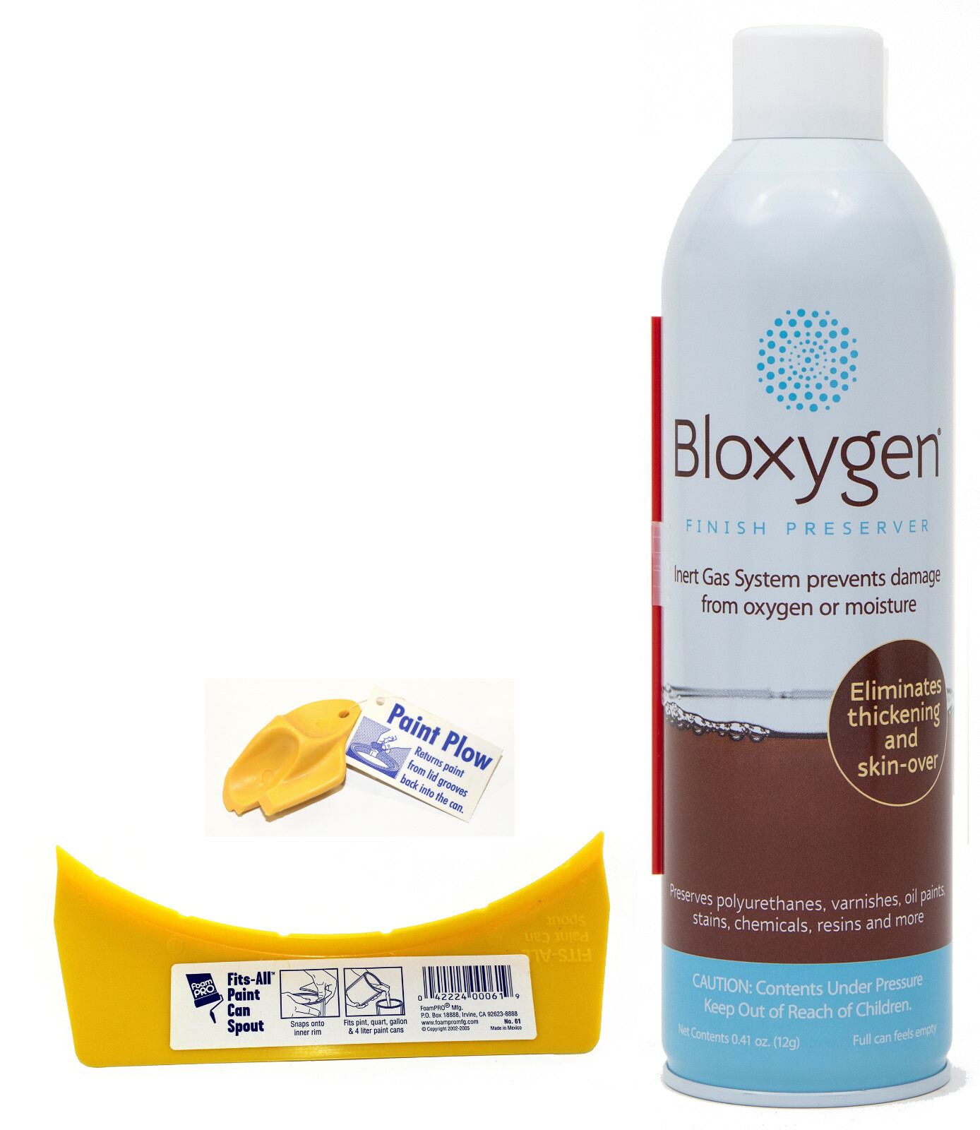 Bloxygen Preserver KIT Plow and Spout. Direct from Manufacturer. USA made. KIT