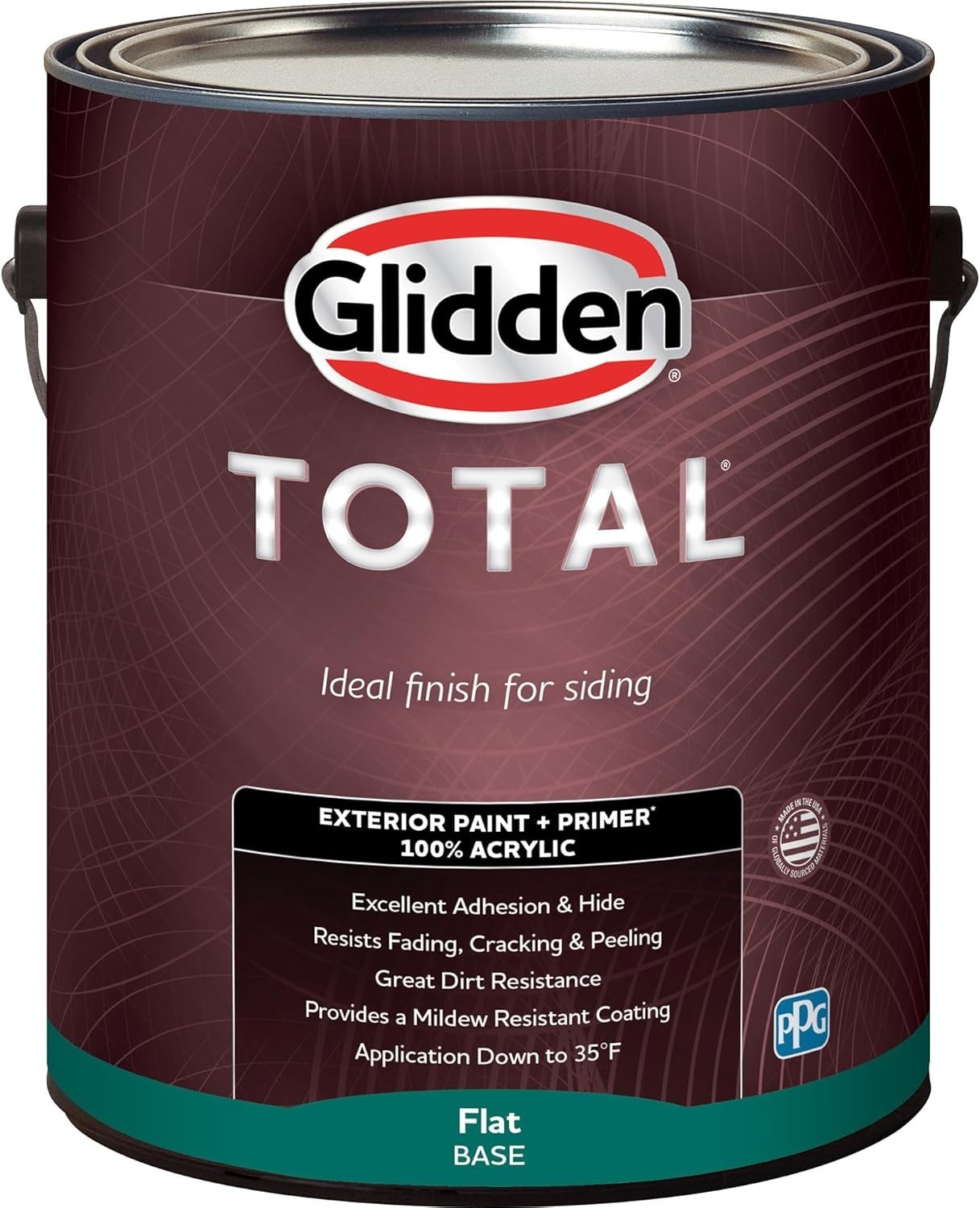 Total Exterior Paint & Primer, Durable Light Sage, Flat/`
