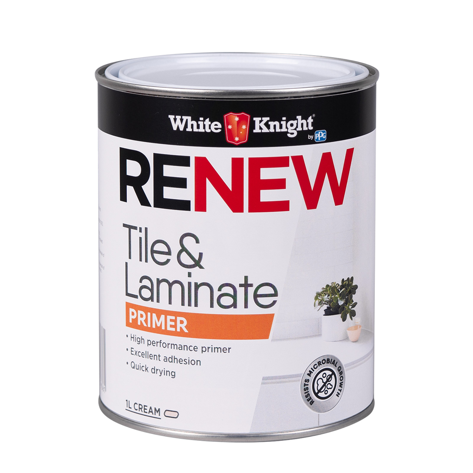 White Knight 1L Renew Tile And Laminate Primer Paint