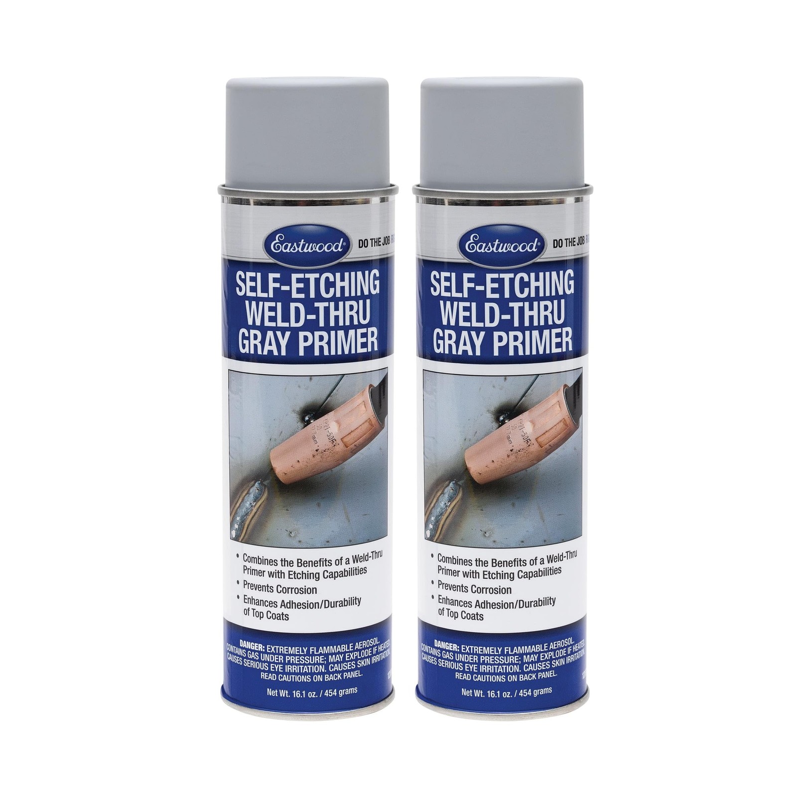 Eastwood Durable Organic Binders Self Etching Weld Thru Gray Aerosol Primer 1…
