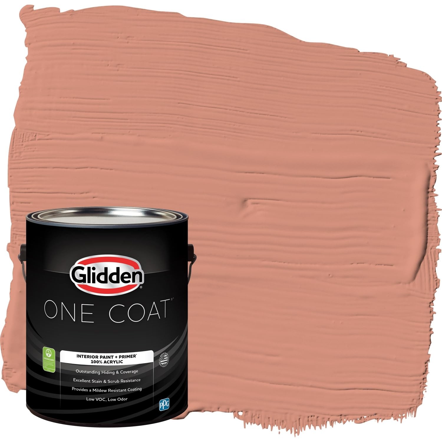 Glidden Interior Orange/Orange Essential One Coat Eggshell 1-Gallon