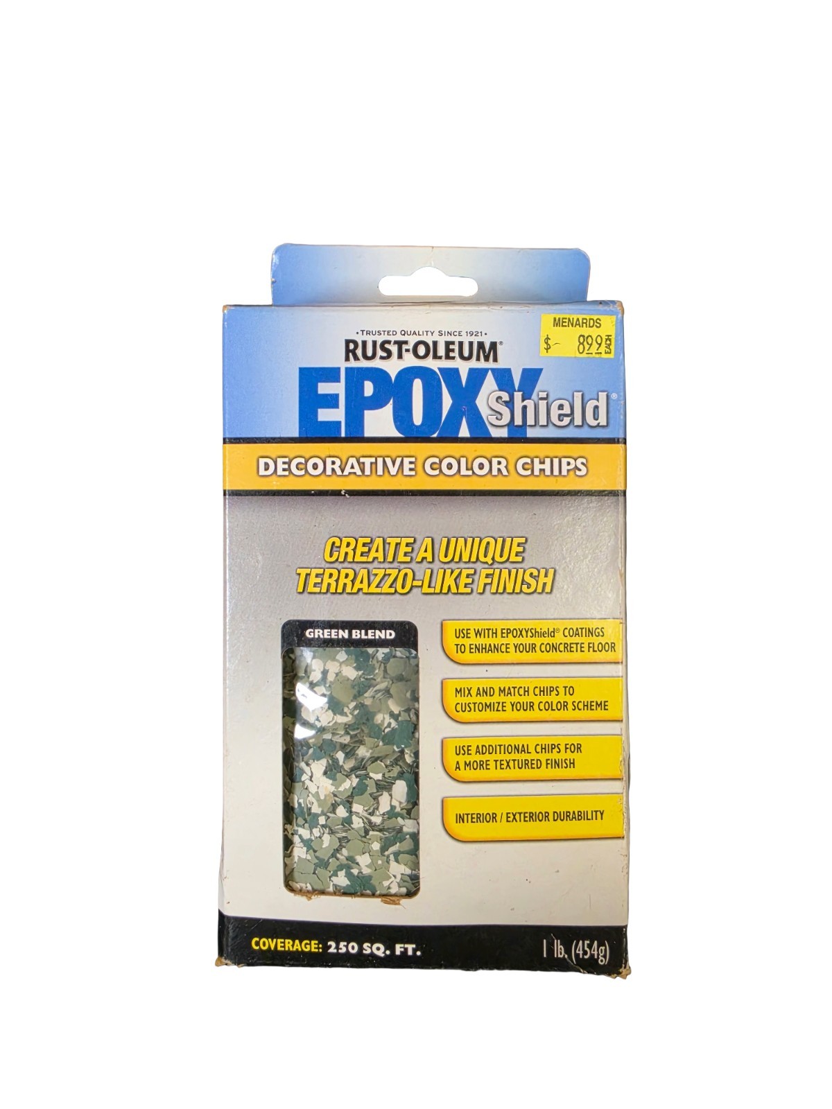 Rust-Oleum EpoxyShield Decorative Color Chips Green Blend 1 lb 250 Sq Ft