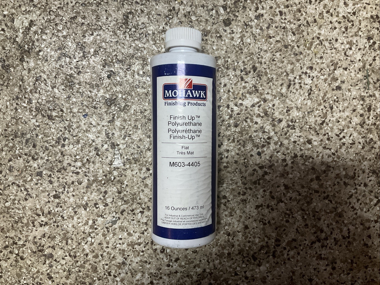 Mohawk Finishing Products Polyurethane Finish Up Flat 16oz LIQUID M603-4405