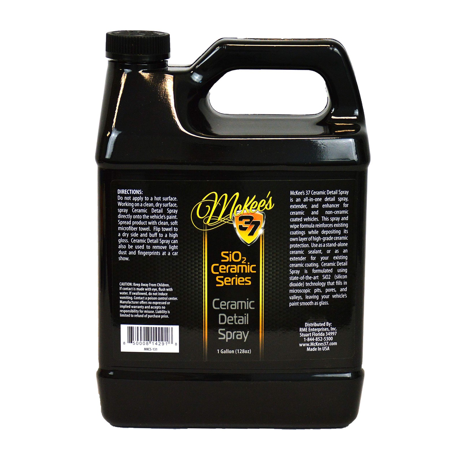 McKee’s 37 MKCS-131 Ceramic Detail Spray SiO2 Top Coat Sealer & Gloss Enhancer