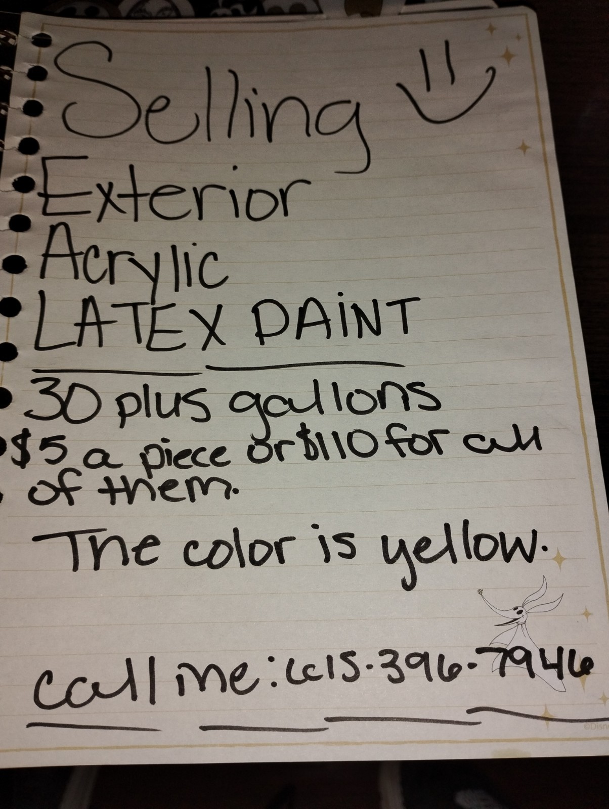 30 Plus Gallons Of Paint And Two Have Only Been Open. The Color Is Yellow 🟡